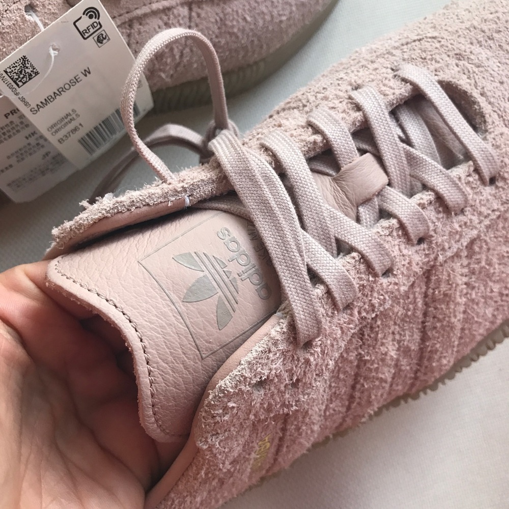 👟 ADIDAS PINK BLUSH SAMBAROSE SNEAKERS ! - Picture 6 of 7